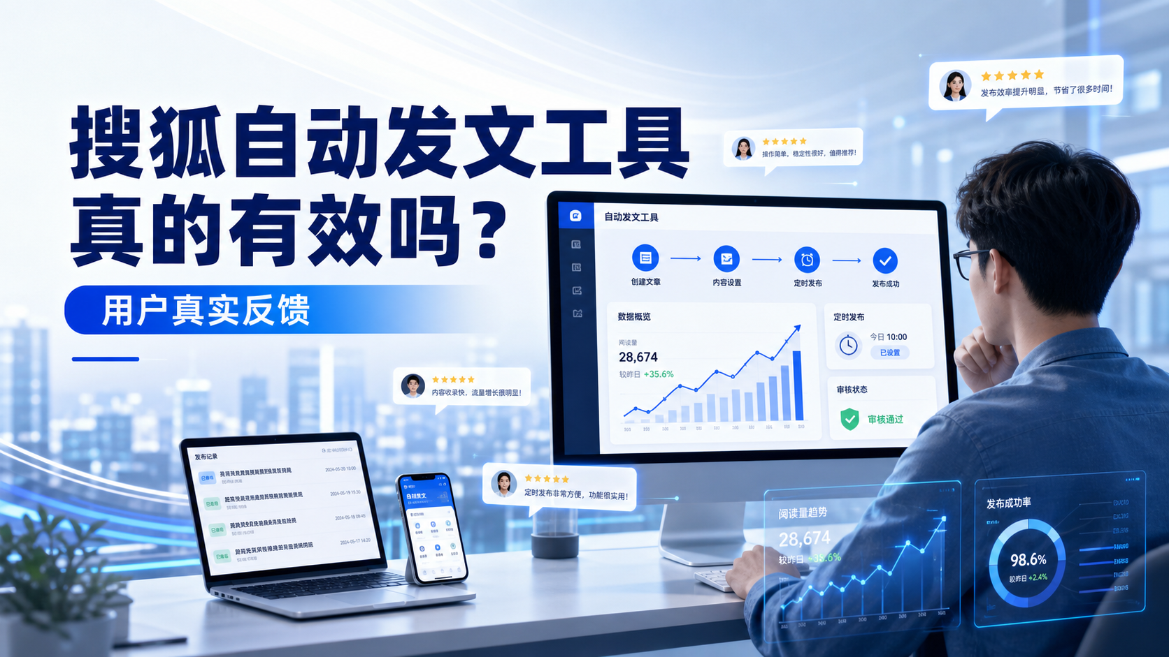 搜狐自动发文工具真的有效吗?宜宾用户的真实反馈